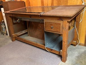 lot 190 image: Awesome Drafting Table