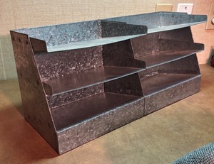 lot 210 image: Galvanized Metal Organizer