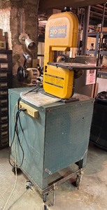 lot 10A image: Pro-Tech Bandsaw Model 3203 and Central Machinery Belt Disc Sander Model 34951