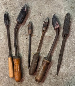 lot 223 image: Collection of Antique Soldering Irons  Soldering Coppers