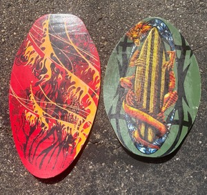 lot 244 image: Two Skim  Wake Boards