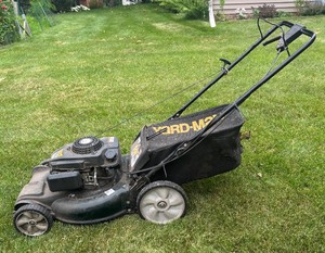 lot 15A image: Yard Machine Lawnmower Model 12AVB22J701