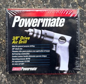 lot 301 image: New Coleman Powermate 38 Drive Drill Model 024-0076SP