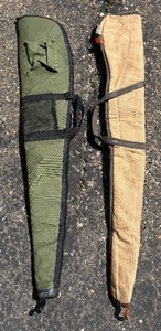 lot 327 image: Vintage Canvas Firearms Cases