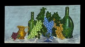 lot 340 image: Stunning Original Still Life Painting on Canvas