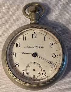 lot 266 image: Antique Illinois Watch Company Pocket Watch