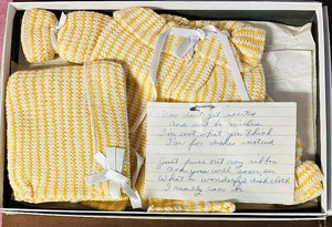 lot 65 image: Adorable Kitchen Towels Gift Box