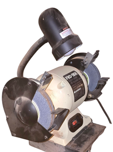 lot 356 image: Pro-Tech 6 Bench Grinder with Adjustable Lamp