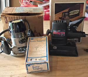 lot 360 image: Sander & Router Combo