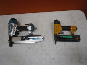 lot 91 image: Bostitch Brad Nailer & Makita Stapler