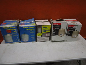 lot 108 image: (5) Water Heater Expansion Tanks