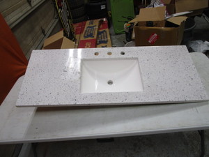 lot 140 image: Bathroom SinkVanity Top 48 12x18 34