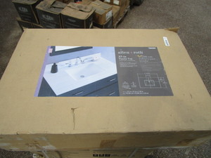lot 141 image: Bathroom SinkVanity Top 37x22
