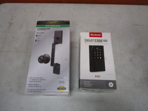 lot 238 image: Entry Door Handle & Touchpad Electronic Deadbolt