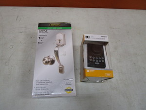 lot 241 image: Entry Door Handle & Keypad Electronic Deadbolt