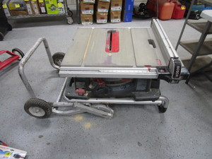 lot 278 image: Bosch Collapsible 10 Table Saw