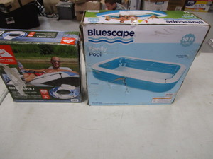 lot 286 image: Inflatable Raft & Pool