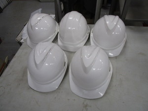 lot 322 image: (5) (New) Hard Hats