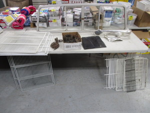 lot 331 image: Shelving, Pickup Rear Window & Misc