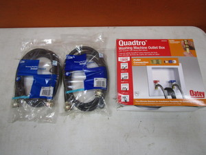 lot 347 image: Washing Machine Outlet Box & Hoses