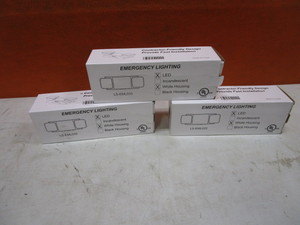 lot 374 image: (3) Emergency Lights