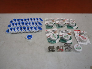 lot 401 image: Thread Tape & Soldering Supplies