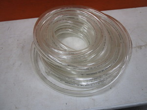 lot 405 image: Spool of 34 ID 1 OD Clear Tubing