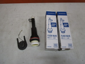 lot 424 image: (3) Toilet Flush Valves & Flapper