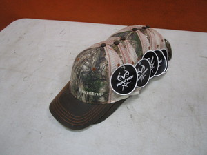 lot 445 image: (6) Camo Mesh Back Hats