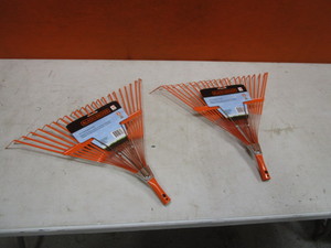 lot 461 image: (2) Leaf Rake Heads