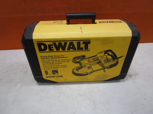 lot 18-A image: DeWalt Heavy Duty Variable Speed Deep Cut Bandsaw