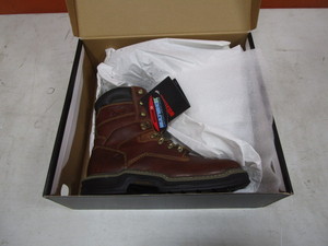 lot 77-A image: Wolverine Work Boots size 7.5 M