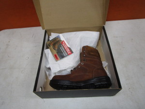 lot 77-B image: Wolverine Work Boots size 8 M