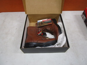 lot 77-C image: Wolverine Work Boots size 7 M