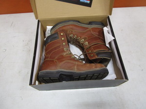 lot 77-F image: Wolverine Work Boots size 9 EW