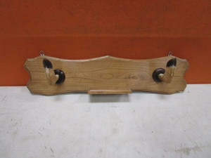 lot 14-E image: Deer Foot Gun RackCoat Rack 9x36