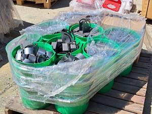 lot 76 image: Lot of (1 Pallet) Unfinished Pitching Machine Part