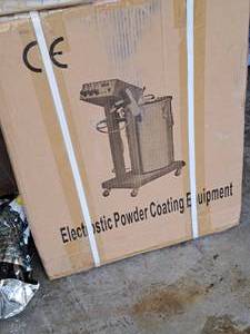 lot 6A image: Electrostatic Powder Coating Machine (in original packaging)