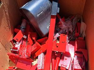lot 91 image: Lot of (1 Pallet) Misc. Parts to Pitching Machines and Caddies