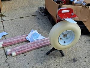 lot 87 image: First Pitch Original Pitching Machine