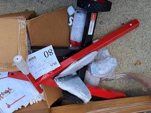 lot 80 image: Lot of (1) Pitching Machine Caddy