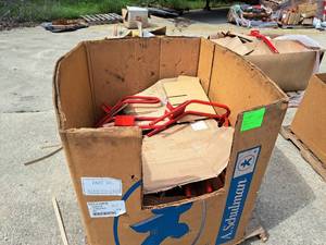 lot 119 image: Lot of (1 Pallet) Handle to Pitching Machine Cart (Red)