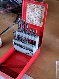 lot 243 image: Snap-on Drill Bit Set with Metal Case