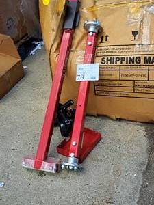 lot 79 image: Lot of (1) Pitching Machine Caddy (no wheels)