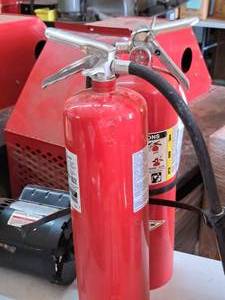 lot 299 image: Lot of (2) Dry Chemical Multi-Purpose Fire Extinguishers