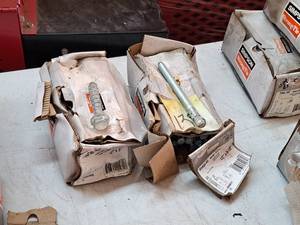 lot 329 image: Lot of (2 Boxes) Fasteners - Titen HD 12x3 Screw Anchor, Wedge-All 12x5-12 Wedge Anchor 25-count ( 50 total items )