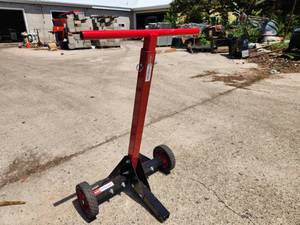 lot 138 image: First Pitch Pitching Machine Caddy  Cart