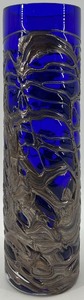 lot 303 image: Barovier & Toso Cobalt Blue Vase