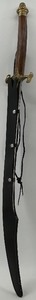 lot 144 image: Shamshir Warrior Sword with Scabbard