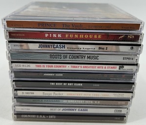 lot 181 image: Collection of 12 Country and Pop Music CDs from Various Artists